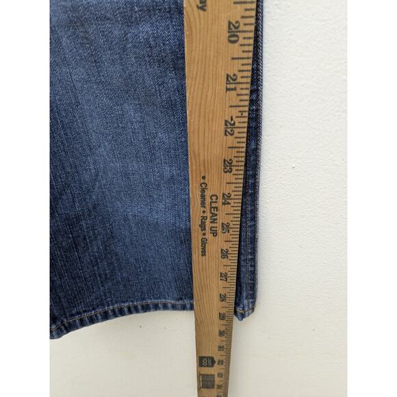 Old Navy Maternity Jeans Boot Cut Adjustable Belly Panel Stretch Denim Size S - Picture 7 of 10